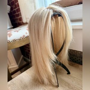 Uniwig Luxurious Blonde Topper-100% Burmese hair-closed lace-ultra breathable
